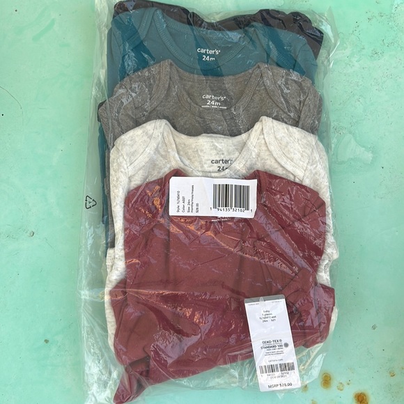 Carter's Other - NWT 5 Pack of Carter’s Bodysuits / Onesies - Size 24 Months